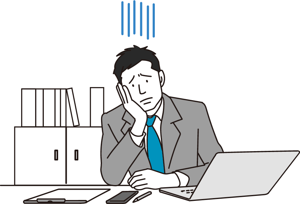 困ったイラストB